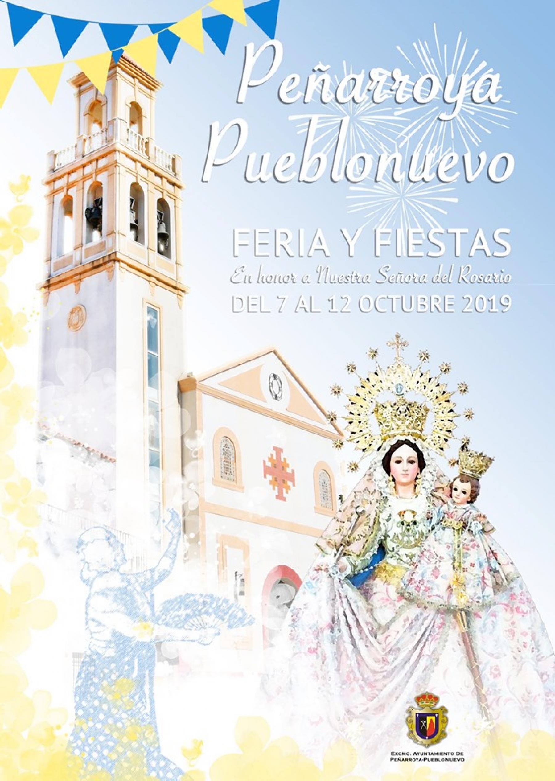 Fiestas patronales en honor de la Virgen del Rosario 2019 Peñarroya-Pueblonuevo